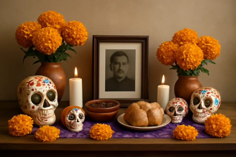 como poner un altar de muertos en casa