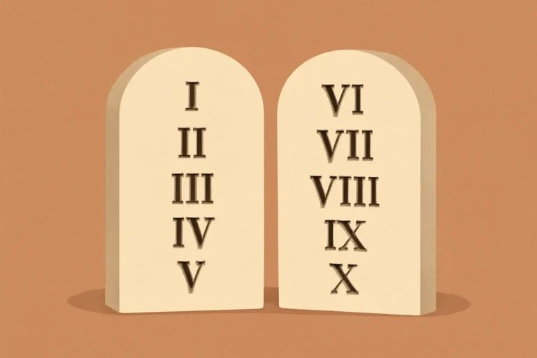 cuales son los 10 mandamientos