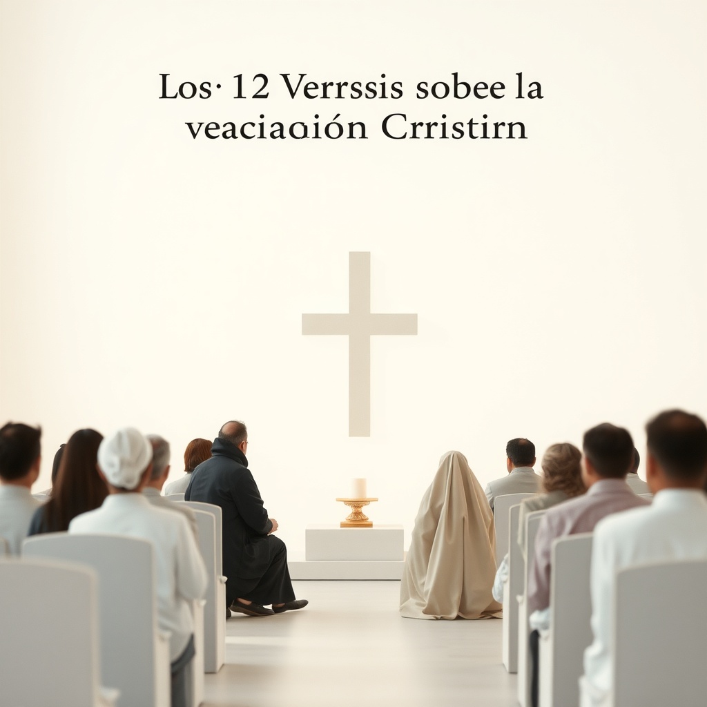 Los 12 Versículos sobre la Vocación Cristiana