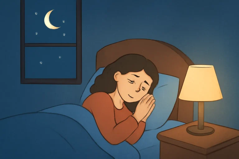 oracion para poder dormir