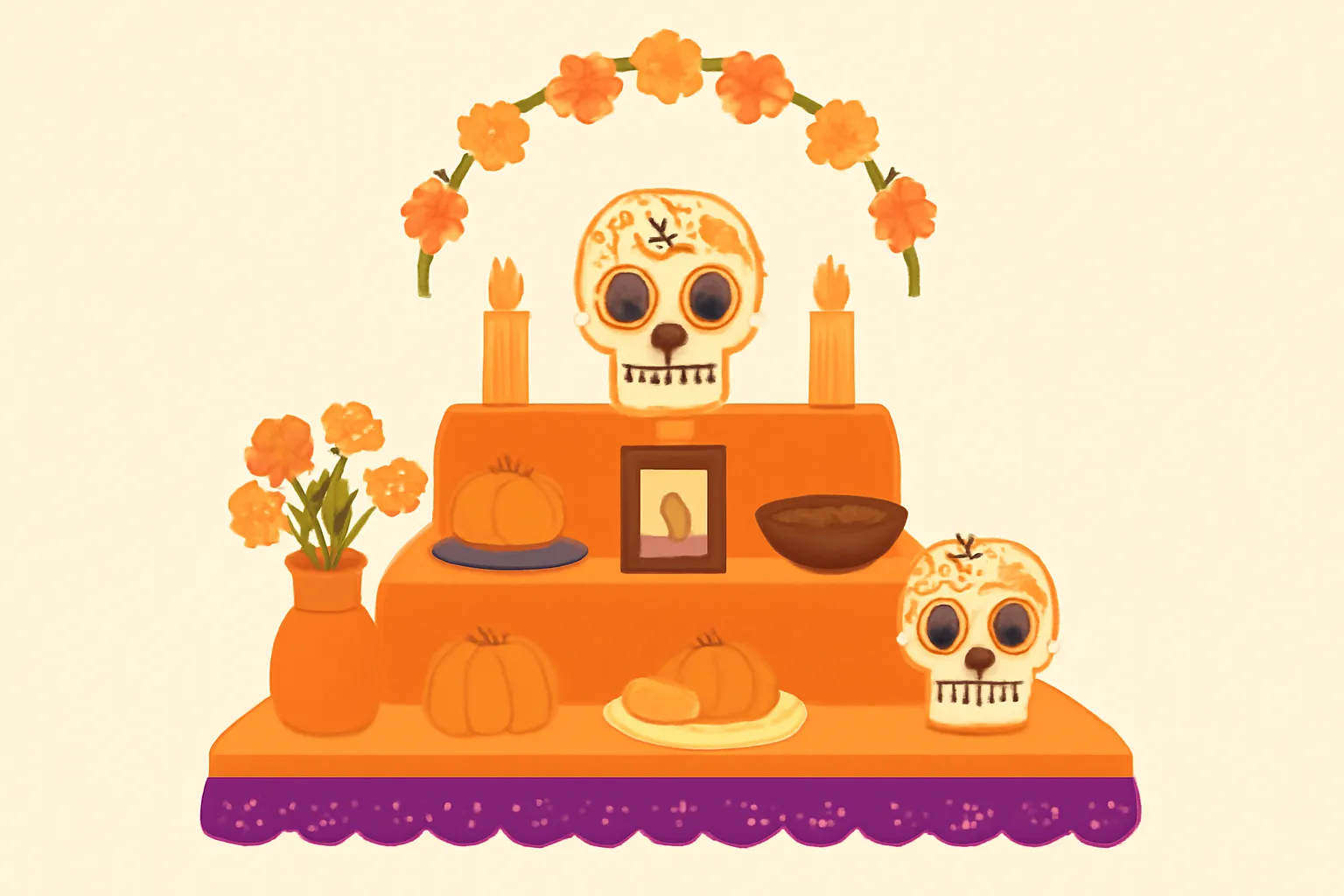 origen y significado del altar de muertos