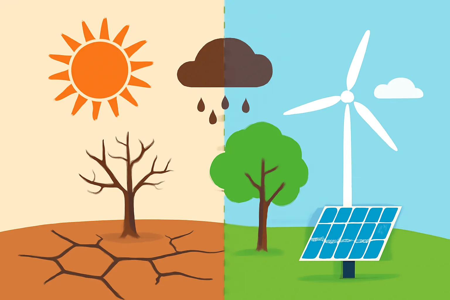 soluciones a los efectos del cambio climático